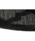 Nourison Easy Care Charcoal Black NES01 4 ft. Round Rug