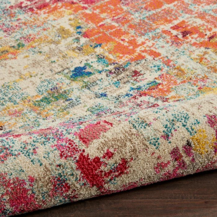 Nourison Celestial Area Rug CES13-Pink/Multicolor
