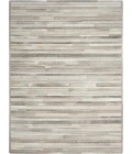 Calvin Klein Home Prairie Area Rug PRA1 Silver 4' x 6'