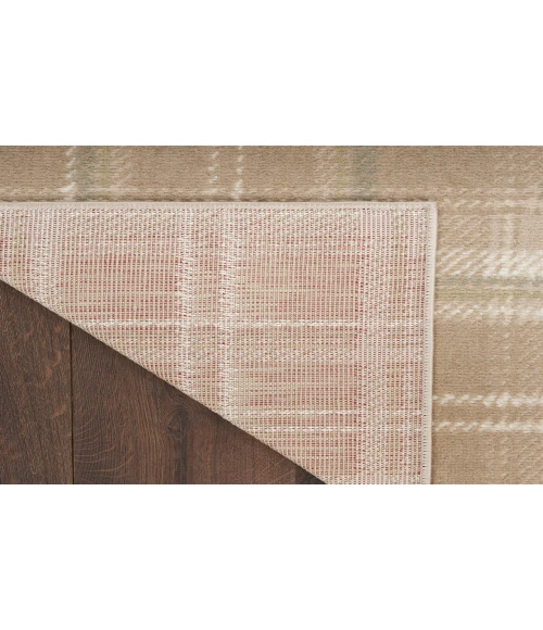 Nourison Grafix Taupe GRF03 3 ft. X 5 ft. Rectangle Rug
