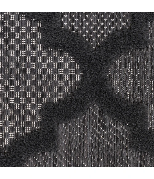 Nourison Easy Care Area Rug NES01 Charcoal/Black