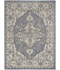 Nourison Quarry Blue QUA05 8 ft. X 10 ft. Rect. Rug