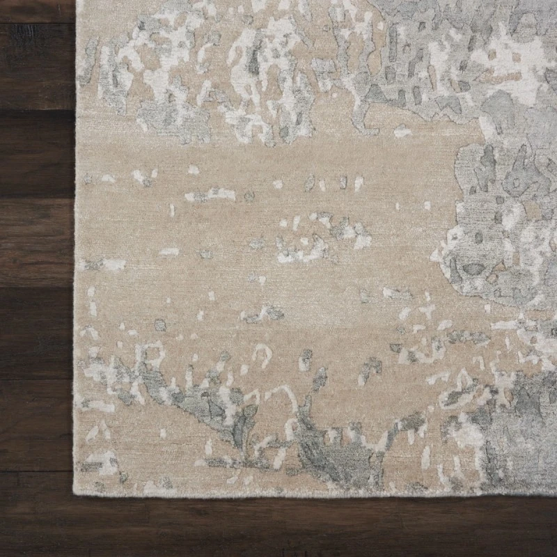 Nourison Silk Shadows Sand SHA17 4 ft. X 6 ft. Rect. Rug