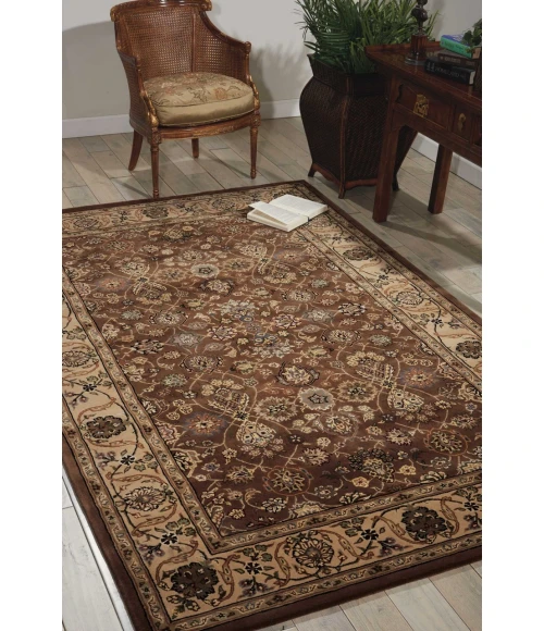 Nourison 2000 Oval Area Rug 2091-Mushroom