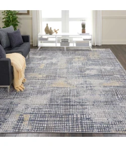 Nourison Home Urban Decor URD06 Grey/Ivory 9 ft. X 12 ft. Area Rug