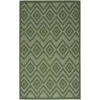 Nourison Home Versatile NRV01 Green 4 ft. X 6 ft. Area Rug