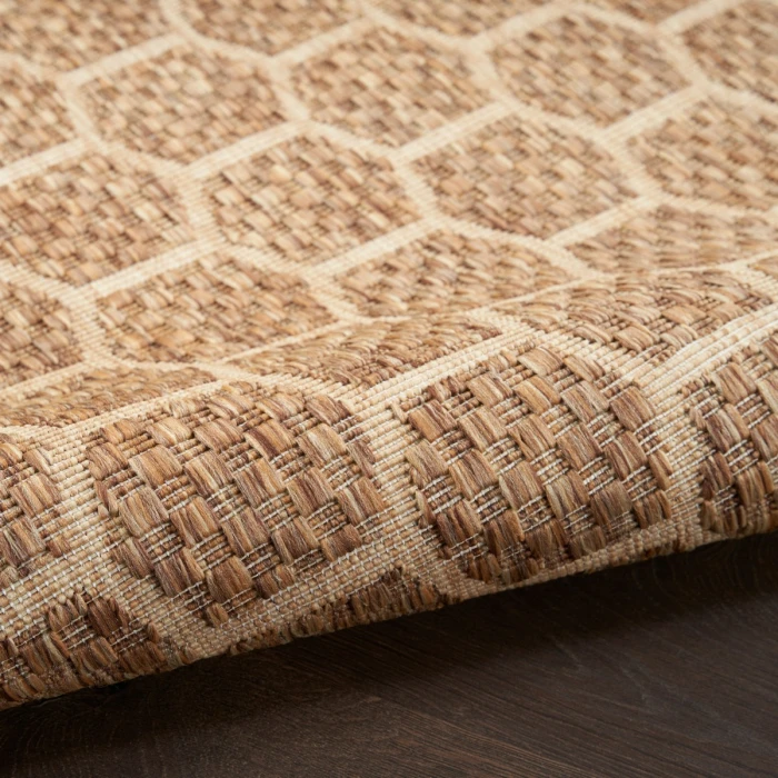 Nourison Twist Reversible Natural TWS01 10 ft. Rect. Rug