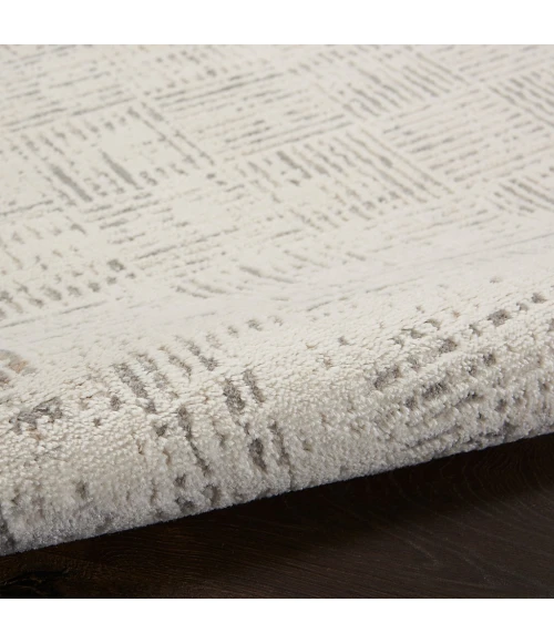 Nourison Elation Area Rug ETN05-Ivory Grey