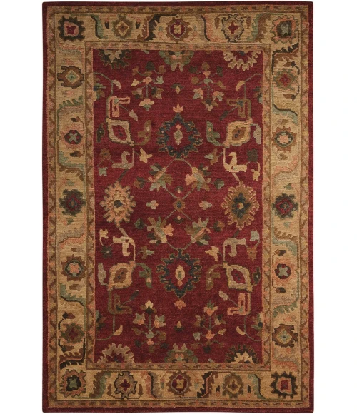 Nourison Tahoe Area Rug TA08-Red