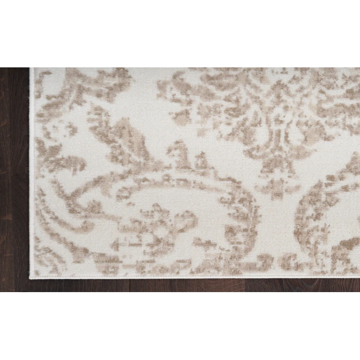 Nourison Jubilant Ivory Beige JUB09 7 ft. 10 in. X 9 ft. 10 in. Rectangle Rug