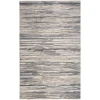 Nourison Home Serenity Home SRH03 Ivory Grey Blue 5 ft. 3 in. X 7 ft. 3 in. Area Rug