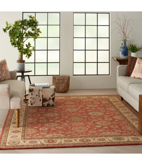 Nourison Living Treasures Area Rug LI05-Rust