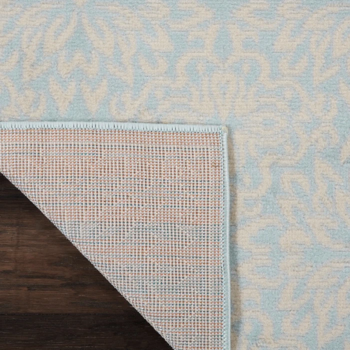 Nourison Jubilant Area Rug JUB06-Ivory/Light Blue