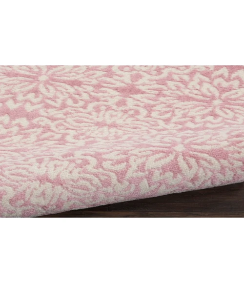Nourison Jubilant Ivory Pink JUB06 2 ft. X 6 ft. Rectangle Rug