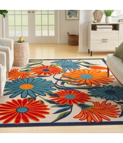 Nourison Home Aloha ALH33 Multicolor 7 ft. 10 in. X 10 ft. 6 in. Area Rug