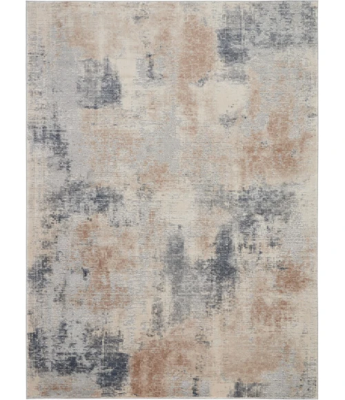 Nourison Rustic Textures Area Rug RUS02-Beige/Grey