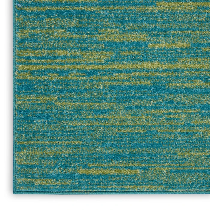 Nourison Nourison Essentials Blue Green Area Rug NRE01 Blue Green 10' x 14'
