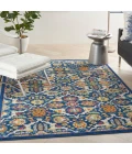 Nourison Allur Area Rug ALR03-Navy Multicolor