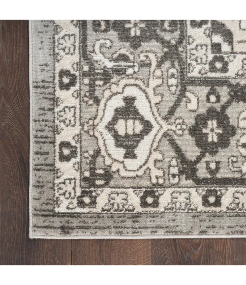 Nourison Quarry Grey QUA05 5 ft. X 7 ft. Rect. Rug