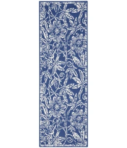 Nourison Home Whimsicle WHS05 Navy 2 ft. X 8 ft. Area Rug
