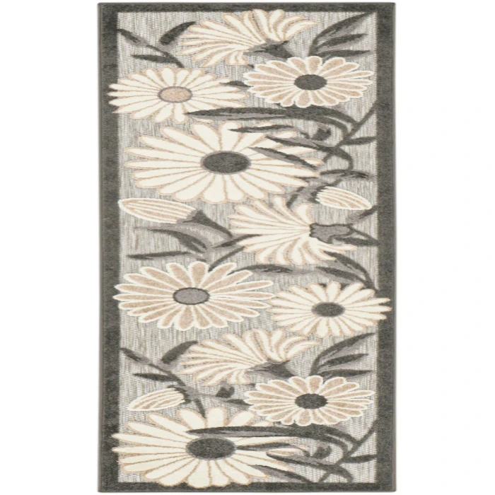 Nourison Aloha Beige ALH33 2 ft. X 6 ft. Rectangle Rug