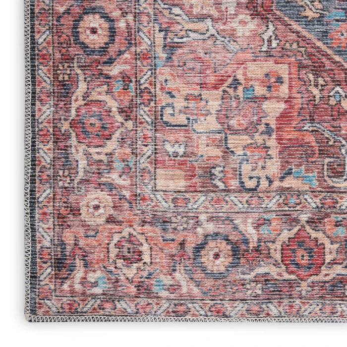 Nicole Curtis Machine Washable Series 1 Area Rug SR101 Multicolor 5' x 7'