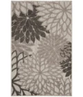 Nourison Aloha Area Rug ALH05-Silver Grey