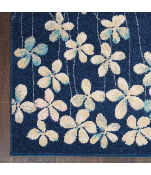 Nourison Tranquil Area Rug TRA04-Navy