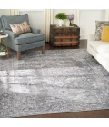 Nicole Curtis Machine Washable Series 1 Area Rug SR101 Black 8' x 10'