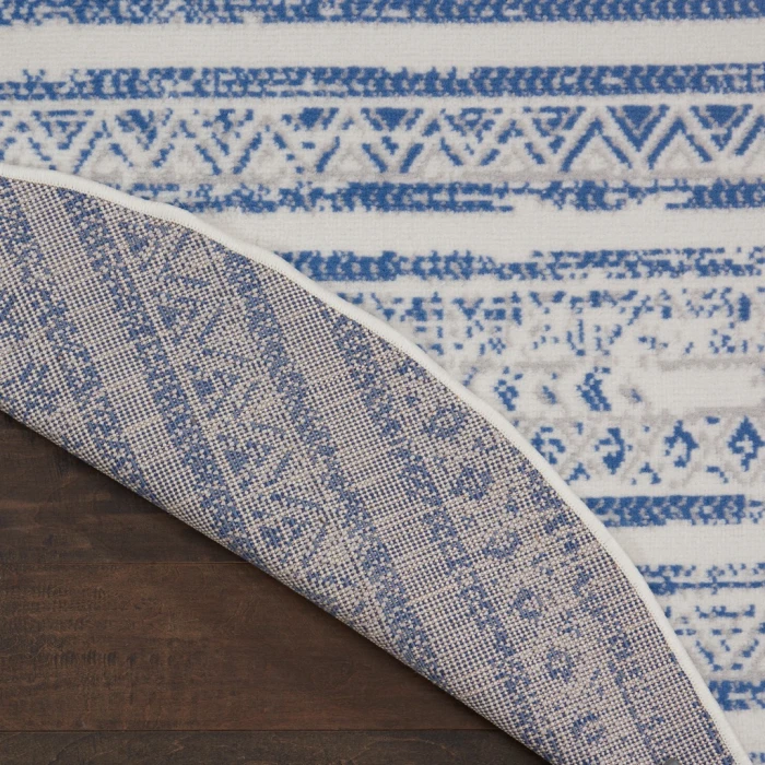 Nourison Whimsicle Area Rug WHS16-Ivory Blue