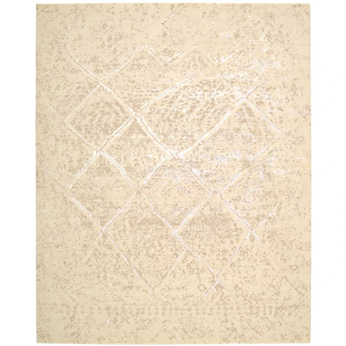 Nourison Home Silk Elements Beige SKE20 9ft.9in. x 13ft. Rect. Rug