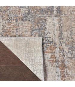 Nourison Home Rustic Textures RUS06 Beige Grey 6 ft. X 9 ft. Area Rug