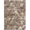 Nourison Home Dekor DEK11 Brown 5 ft. 3 in. X 7 ft. Area Rug