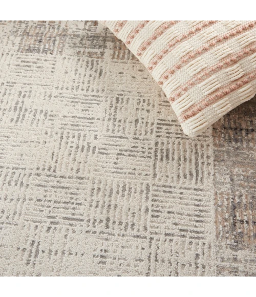 Nourison Elation Area Rug ETN05-Ivory Grey