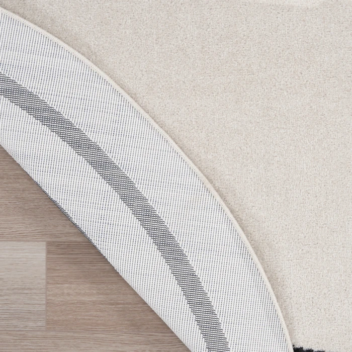 Nourison Nourison Essentials Area Rug NRE02 Ivory/Black