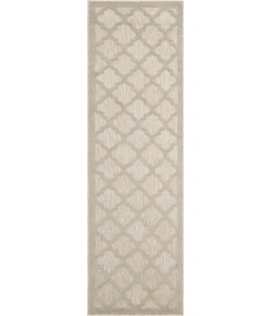 Nourison Home Easy Care NES01 Cream 2 ft. 2 in. X 7 ft. 6 Area Rug