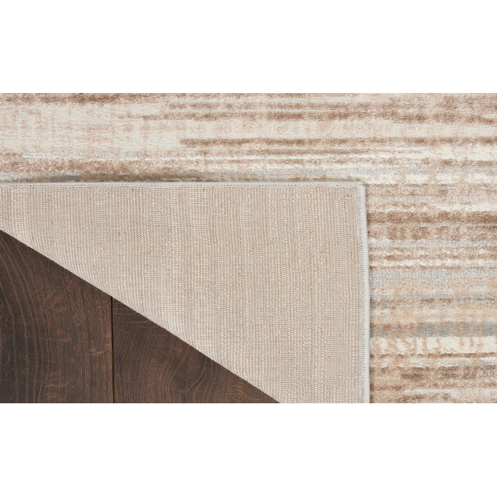 Nourison Elation Ivory Grey ETN01 8 ft. X 11 ft. Rectangle Rug