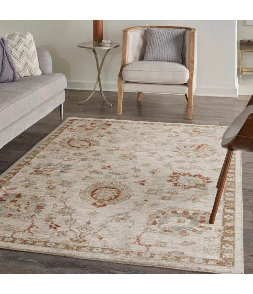 Nourison Infinite Ivory IFT04 5 ft. X 8 ft. Rect. Rug