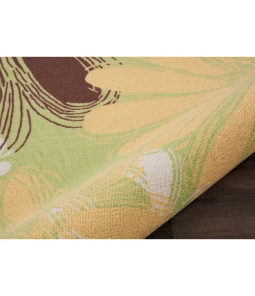 Nourison Home & Garden Runner Area Rug RS022-Green