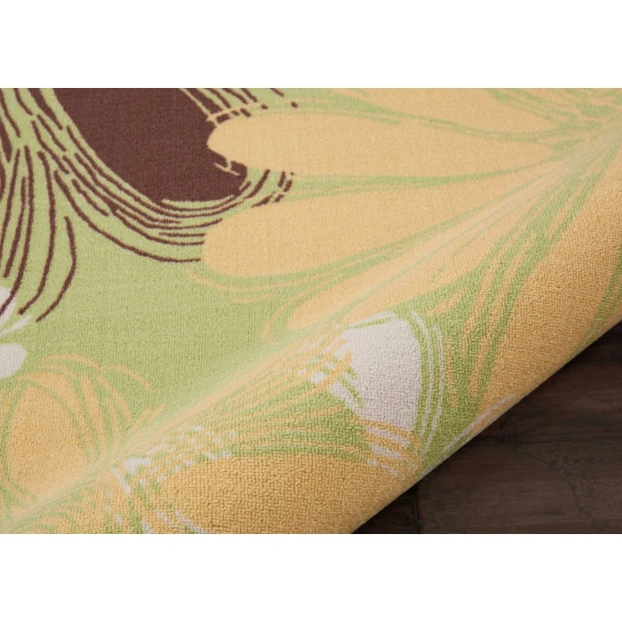 Nourison Home & Garden Runner Area Rug RS022-Green