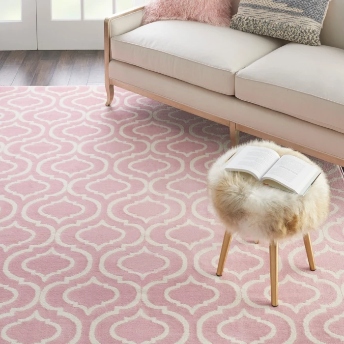 Nourison Jubilant Area Rug JUB19-Pink