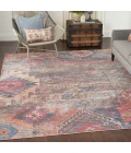 Nicole Curtis Machine Washable Series 1 Area Rug SR106 Multicolor 8' x 10'