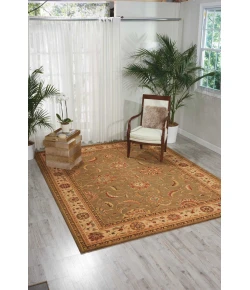 Nourison Home Living Treasures LI04 Green 9 ft. 9 in. X 13 ft. 9 in. Area Rug