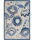 Nourison Aloha Indoor/Outdoor Area Rug ALH25-Blue/Grey