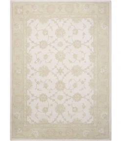Nourison Home Zephyr Ivory/Green ZEP01 7ft.6in. x 9ft.6in. Rect. Rug