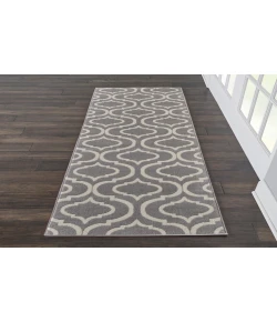 Nourison Home Jubilant JUB19 Grey 2 ft. X 6 ft. Area Rug