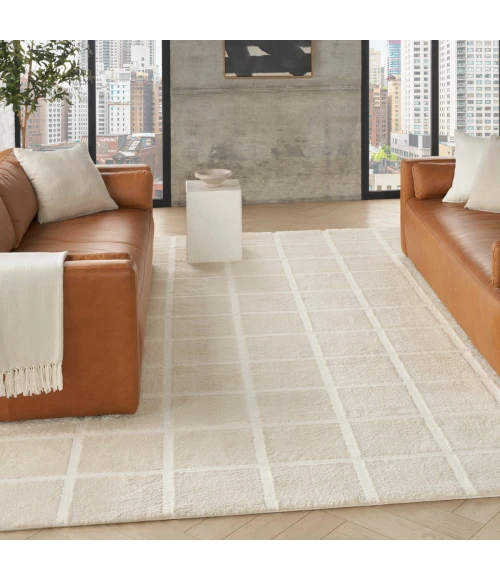 DKNY West End Ave Ivory WTE01 9 ft. X 12 ft. Rect. Rug