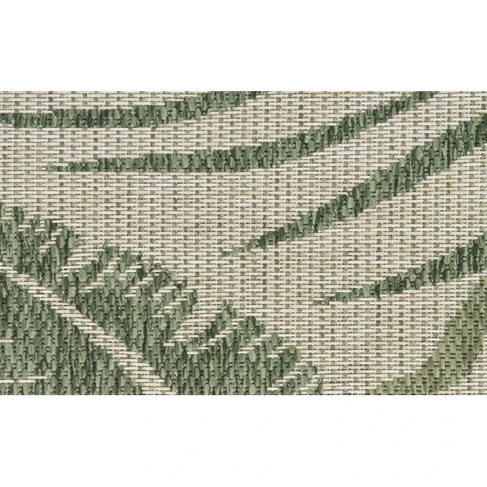 Nourison Garden Oasis Ivory Green GOA02 4 ft. X 6 ft. Rectangle Rug
