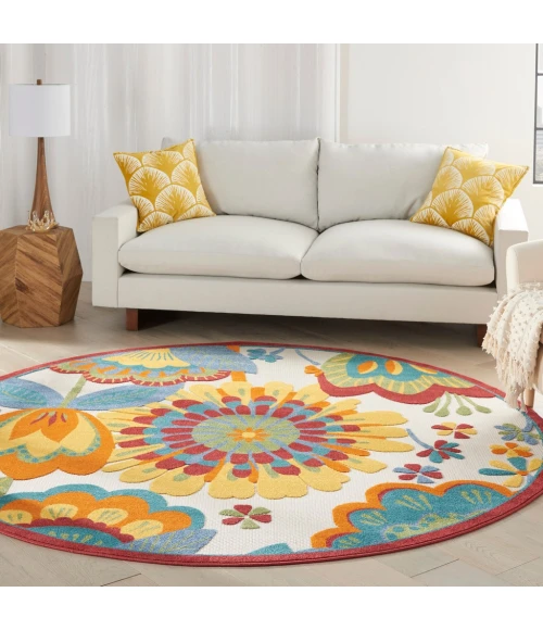 Nourison Aloha Area Rug ALH25-Multicolor