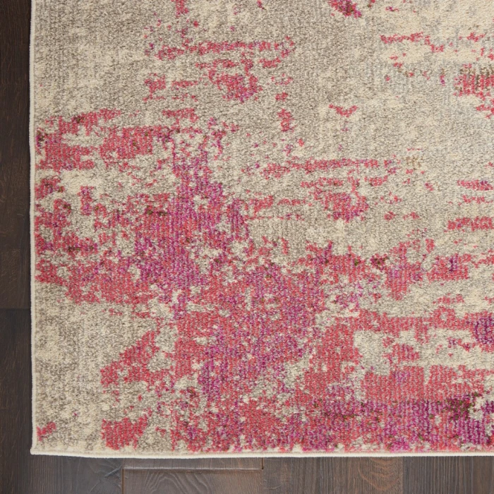 Nourison Celestial Area Rug CES02-Ivory/Pink
